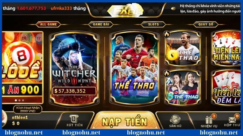 Nổ hũ FA88 tạo cơ hội săn hũ thưởng với các game cực hot