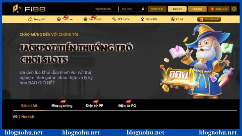 Nổ hũ Fi88 mang đến hàng loạt siêu phẩm slot