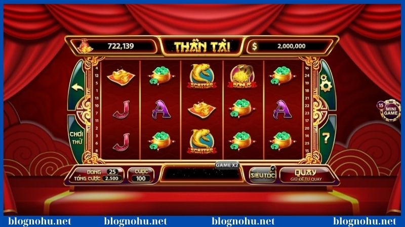 Nổ hũ Thần Tài sở hữu đồ họa cực bắt mắt 