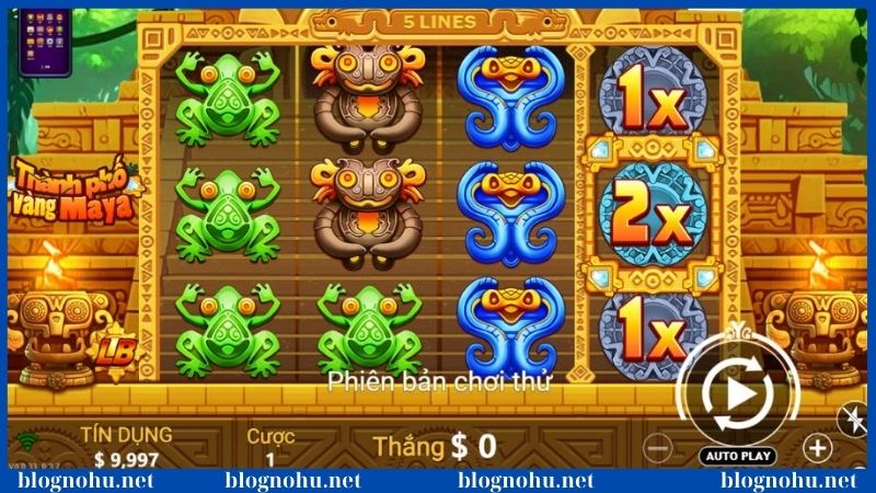 Thành Phố Vàng Maya slot sở hữu đồ họa cực chất 