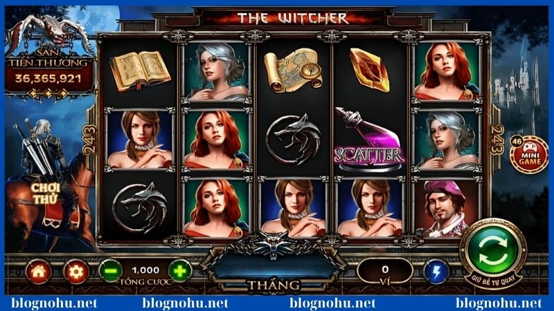 The Witcher là game nổ hũ HitClub hot nhất hiện nay 