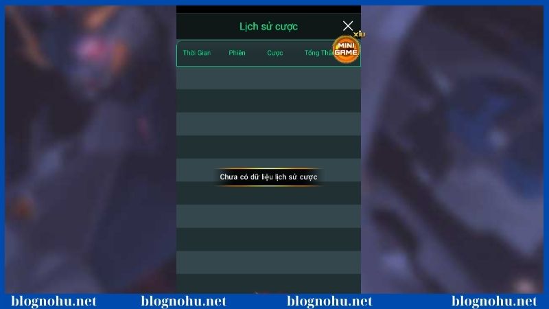 Tính năng lịch sử cược cực kỳ tiện lợi tại nổ hũ Win79